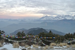 Poon Hill:  Precious John admits the climb was worth it!