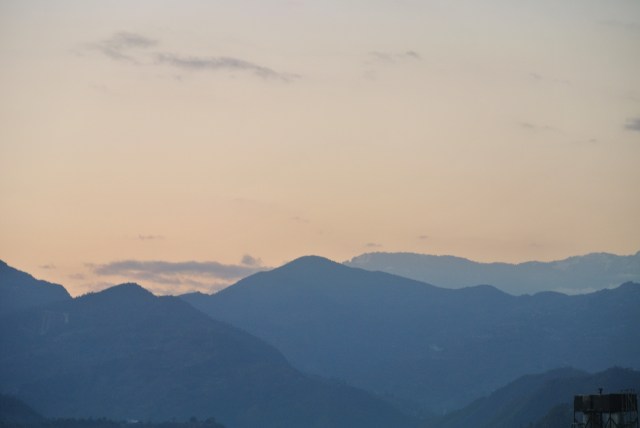 Pokhara: sunset