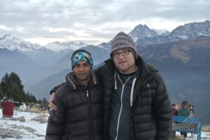 Poon Hill: he made it