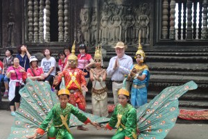 Tip 1: get someone else to pay for the cheesy photo!