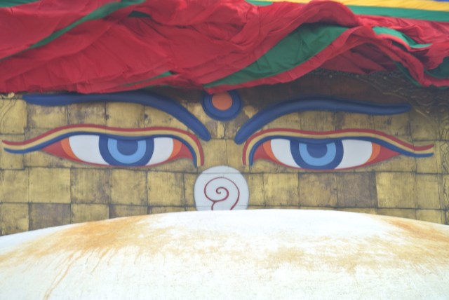 Bodhnath: stupa eyes!