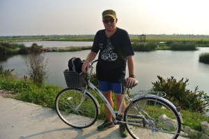 The Paddy in the fields.