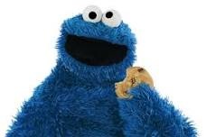 John eating his cookie!