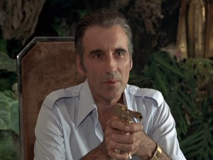 Christopher Lee plays a wonderful role as Francisco Scaramanga.